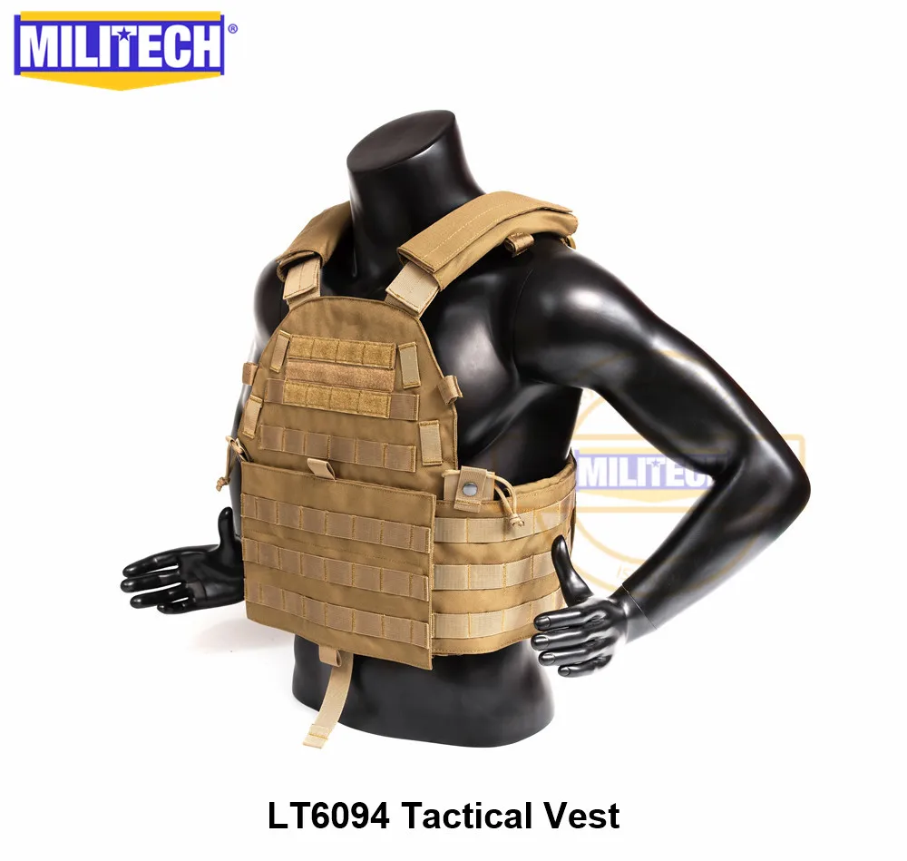 Военный армейский жилет MILITECH Mil 1000D полиэстер LT6094 тактический военный