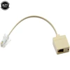 8P4C / RJ45 male RJ11 6P4C to female M / F Adapter telephone Ethernet ► Photo 3/6