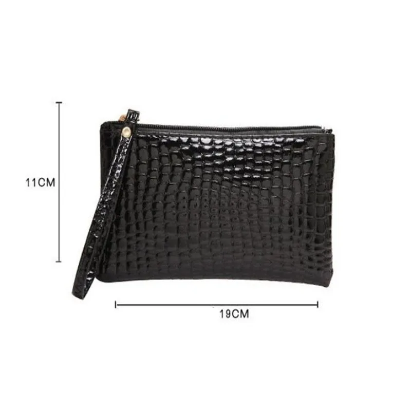 New Waterproof Coin Purse PU Leather Bag for Women Fashion Cell Phone Pocket Small Pouch Pure Color Wallet Ladies Clutch Tote
