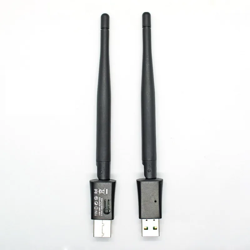 150 Мбит/с MT7601 чип беспроводная сетевая карта mini USB 2,0 WiFi адаптер Антенна PC LAN Wifi приемник ключ 802,11 b/g/n