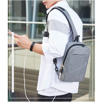 

Casual Travel Waist Pack Large Capacity Outdoor Sports Shoulder Bag Multifunction Waterproof USB Charging Crossbody Bag 2020 New
