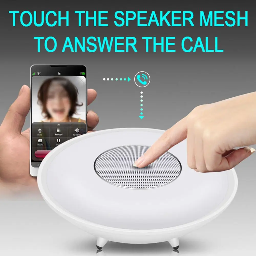 CYBORIS Touch сенсор прикроватная лампа с регулируемой яркостью прикроватная лампа MP3 музыкальный плеер, fm-радио, сенсорное управление диммируемая Светодиодная лампа теплые огни