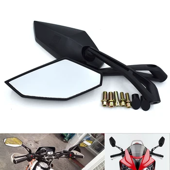 

Universal 8mm 10mm Motorcycle Rearview Mirrors Motorbike Mirrors For KAWASAKI Z250 Z300 Z750 Z750S Z750R Z800 Z900 Z1000