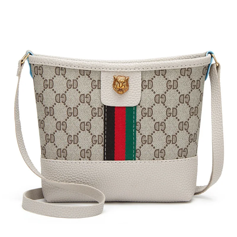 

2019 New Style Japanese Korean Spring And Summer WOMEN'S Bag Casual WOMEN'S Shoulder Bag Embossed Leather Printed Mixed Colors P