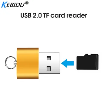

Kebidu High Speed USB 2.0 Interface Micro SD TF T-Flash Memory Card Reader Adapter Lightweight Portable Memory Card Writer
