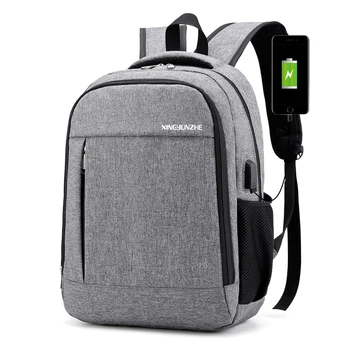 

Men Usb Charging Backpack Leisure Laptop Backpack Travel Pack Schoolbag Sport Fashion Waterproof School Bag Book Bag for Male