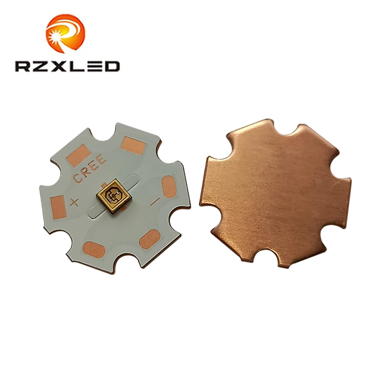 UV C светодиодный 260NM 254NM 253.7NM 275NM 295NM 305NM PCB Медь светильник доска|Подвесные лампочки|
