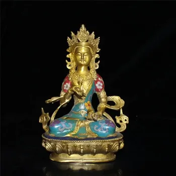 

Collection Chinese Pure Brass Carved Flower Sitting Buddha Statue King Kong Buddha Statue Gift Home Decoration