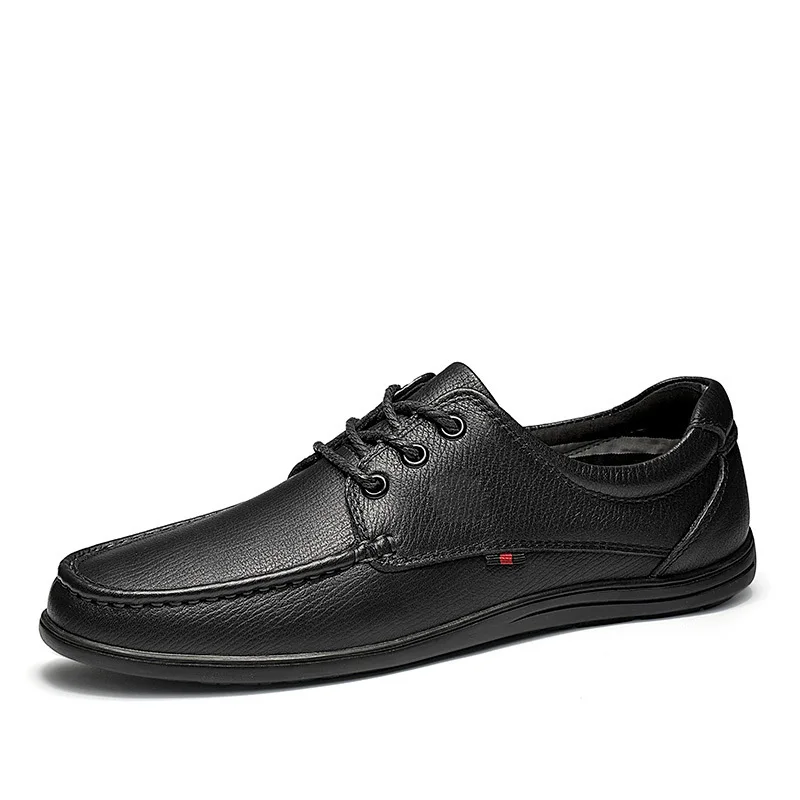 

First layer Leather Flats new men's shoes Doudou shoes men's driving shoes a pedal tide shoes men Business casual shoes *3190289
