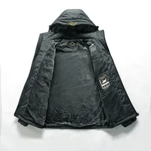 Стиль осень и зима матовая и толстая Мужская штурмовая куртка ветрозащитная теплая верхняя одежда для альпинизма мужская одежда