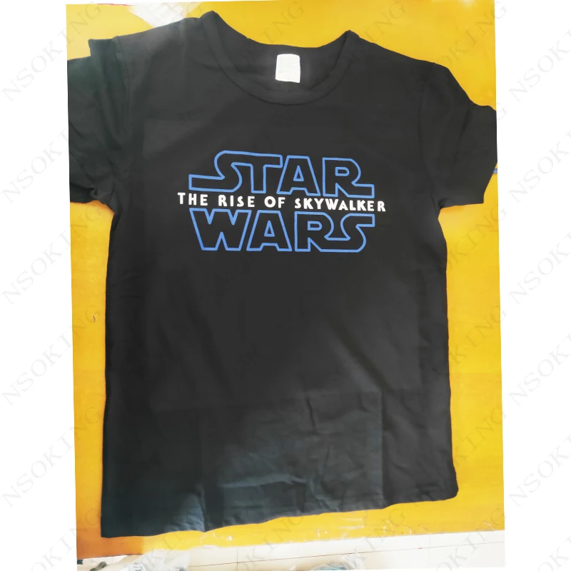 Фильм Звездные войны 9 взлет футболка Скайуокера Косплей серия IX футболка футболки с короткими рукавами