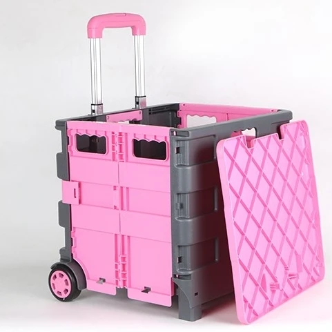 

Kaneed Portable Home Shopping Folding Old Man Shopping Supermarket Trolley