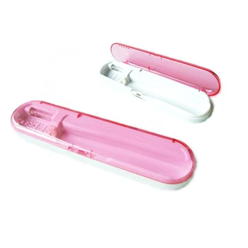 

2 In 1 UV Disinfection Transparent Toothbrush Box Portable Travel Toothbrush Case