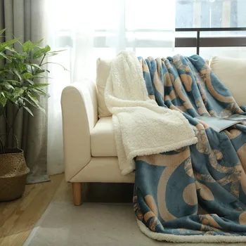 

2019 New European Style Home Blanket CamoFleece 200*230cm-2.6kgs Fleece Bedspread Bed Christmas Linens Bed Winter Warm Snowflake