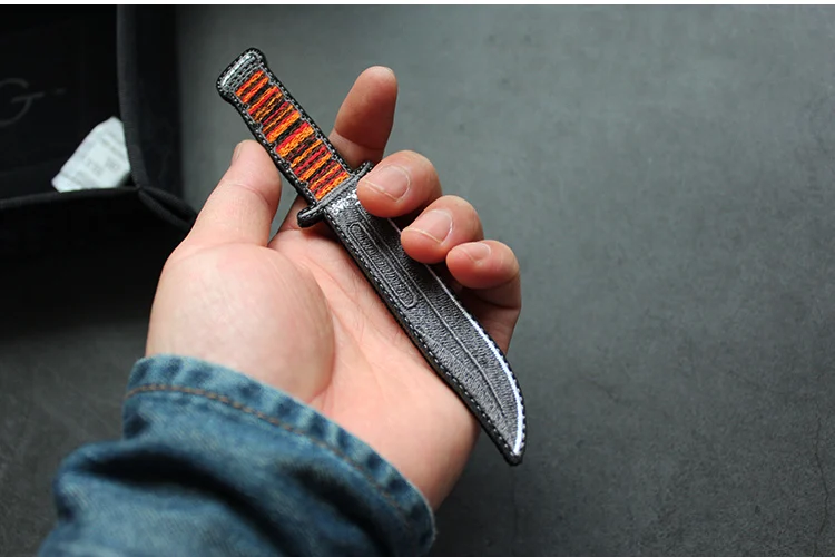 KA-BAR 3D вышивка патч Волшебная наклейка креативный Morale Chapter нож значок железные стикеры на DIY для одежды заплатки на рюкзак