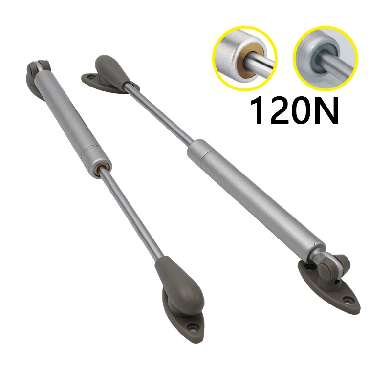 2 × HXM1806 120N/12 кг газовый шарнир для шкафа Гидравлический Газовый опорный стержень