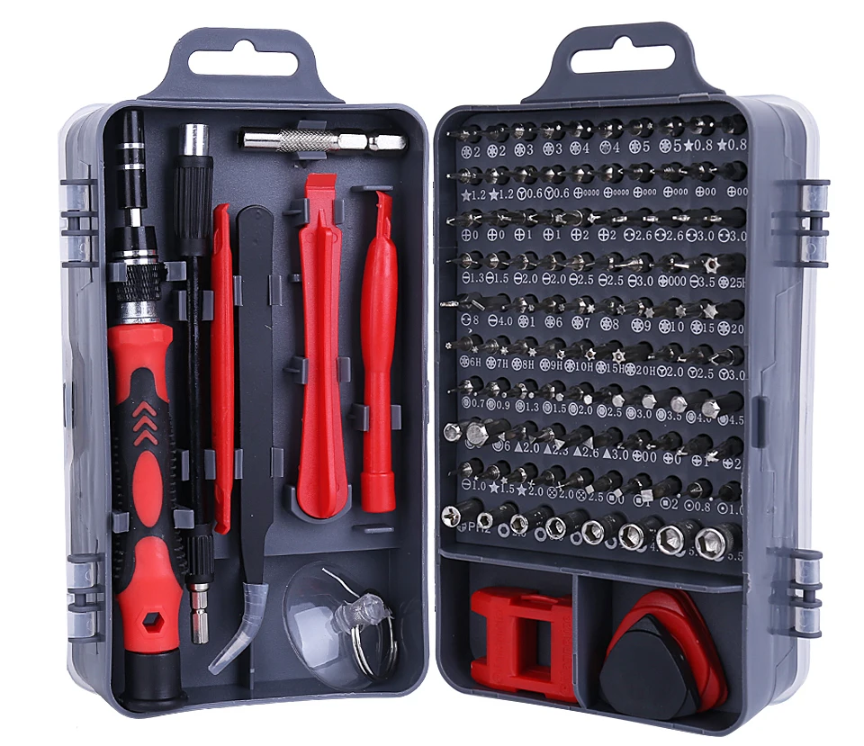 45 en 1 Tournevis Precision Kit Tools Petit Boite Tournevis de Précision Magnétique Tournevis