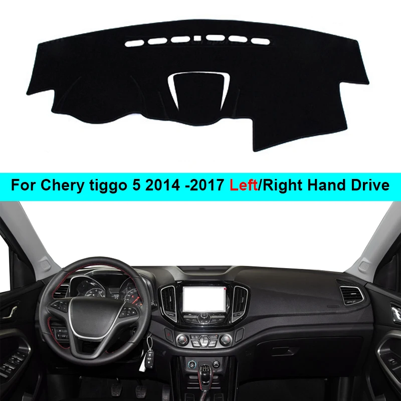 2 Layer Car Dashboard Cover Carpet For Chery Tiggo 5 2014 2015 2016 2017 LHD RHD Rug Sunshade Dash Board Auto Sun |