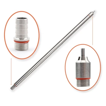 

New-13.7 Inch Length Spring Loaded Beer Bottle Filler Home Brewing Stainless Steel Wine Beer Bottling Homebrew