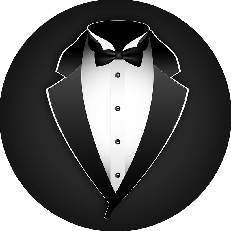 

Sensfun костюм галстук-бабочка черный день рождения PartyRound фон домашний декор обои фото фон