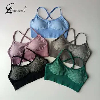 

Fitness Push Up Bra Women Activewear For Women Gym Sporty Workout Bra Womens Shockproof Underwear