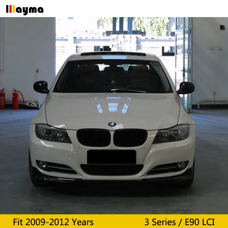 Разветвитель переднего бампера из углеродного волокна для BMW 3 серии sedan 320i 325i 330i