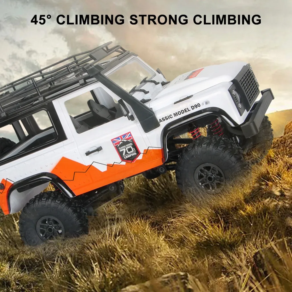 MN-99 2,4G 1/12 4WD RTR военный гусеничный RC грузовик багги внедорожный D90 автомобиль