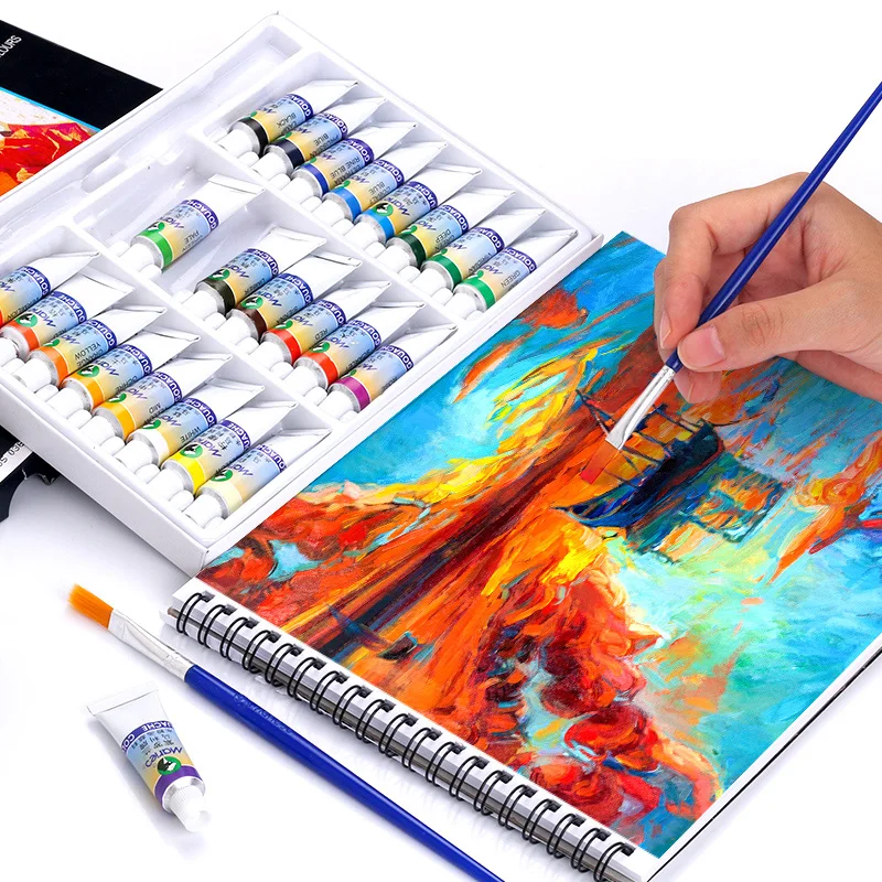 Gouache Painting Paint Set High Quality Transparent 5ml Gouache Pigment For Artist School Student Water Color Aliexpress