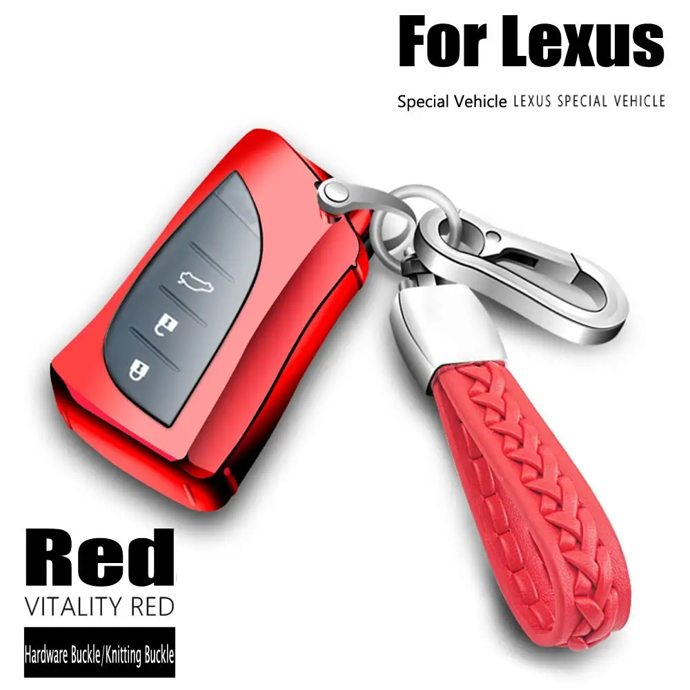 Option 7 3 кнопки ТПУ Автомобильный Брелок чехол для Lexus IS ES GS LS500h NX RX LX LC RC es200 es260 es300h es350 f sport - Название цвета: Option 7