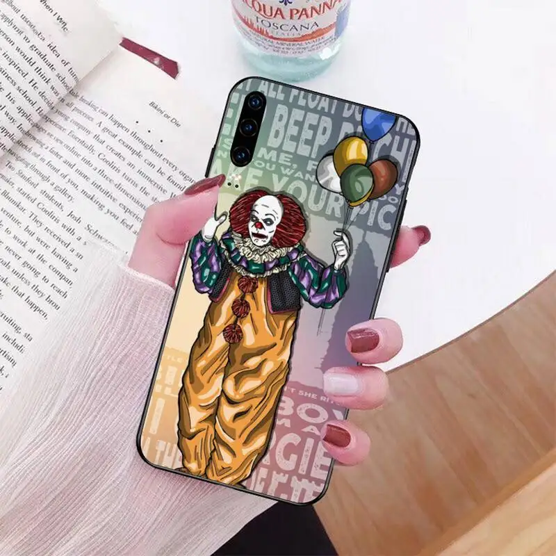Чехол для телефона PENGHUWAN из ТПУ с изображением Стивена Кинга оно клоуна пеннивайз