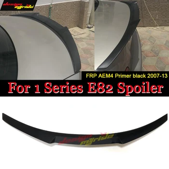 

For BMW E82 Rear trunk Spoiler Wing Tail FRP AEM4 Style 1 Series 118i 120i 125i 128i 130i 135i 135is Rear Lip Spoiler Wing 07-13