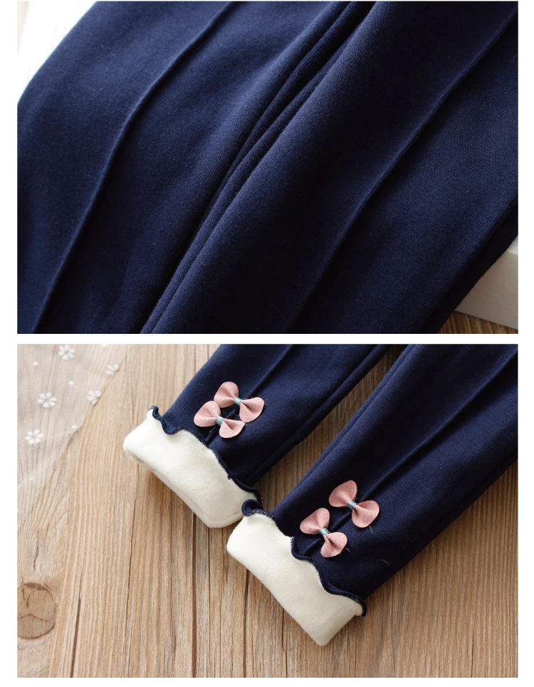 VFOCHI/Новые узкие штаны для девочек зимние плотные бархатные штаны детские штаны с эластичной резинкой на талии теплые детские брюки плотные штаны для маленьких девочек