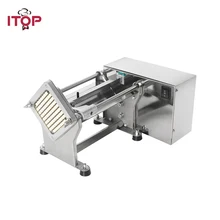 ITOP – coupe frites électrique, en acier inoxydable, pour pommes de terre, carottes, légumes et fruits