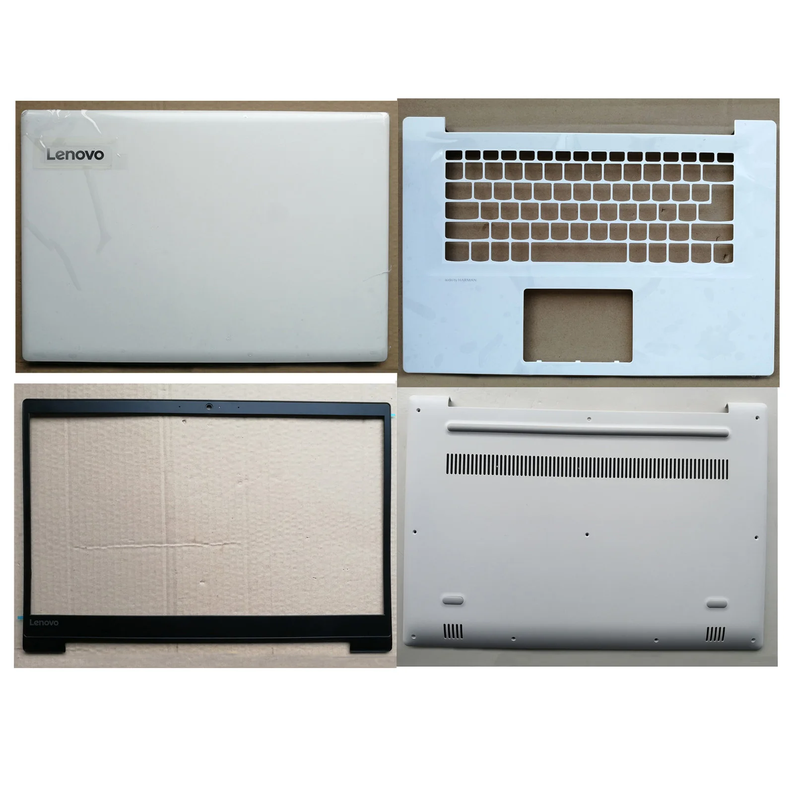 Для lenovo IdeaPad 320S-15 320S-15IKB 520S-15 520S-15IKB ноутбук ЖК-задняя крышка/передняя рамка/Упор для рук/нижний Чехол Белый