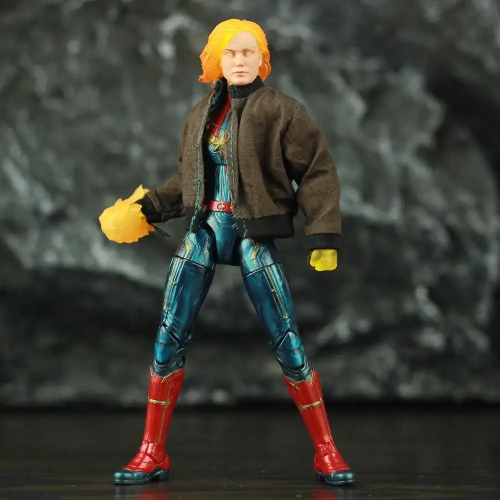 Экшн-фигурка с курткой и пальто Marvel Legends экшн-фигурка капитана Марвел Кэрол