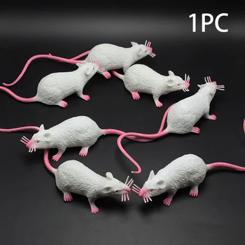 

22cm False Mouse Simulation Mice Artificial For Cats Pet Supplies Mini Funny Props Toy PVC Animal Kids Playing