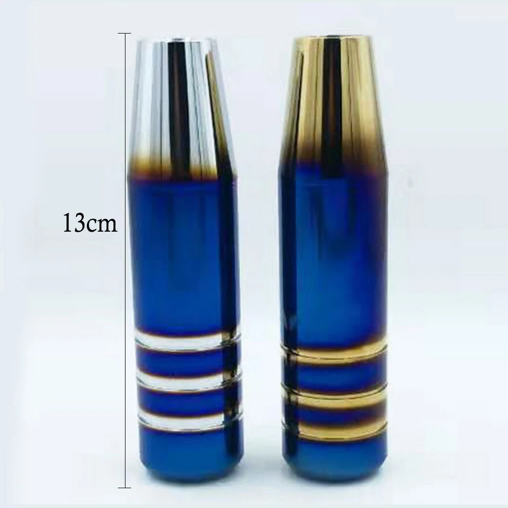 

Universal Car Aluminum Manual Gear Shift Knob Auto Racing Styling tick Manual Transmission Gearstick Lever Shifter Knob Head