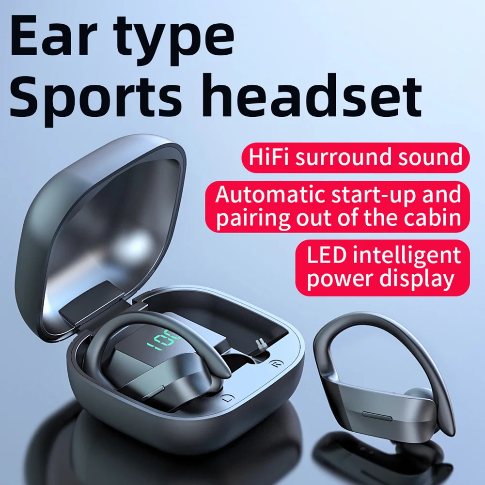 Bluetooth Earphone TWS Wireless Headphones Headsets earbuds With Microphone Sports listening music headphones