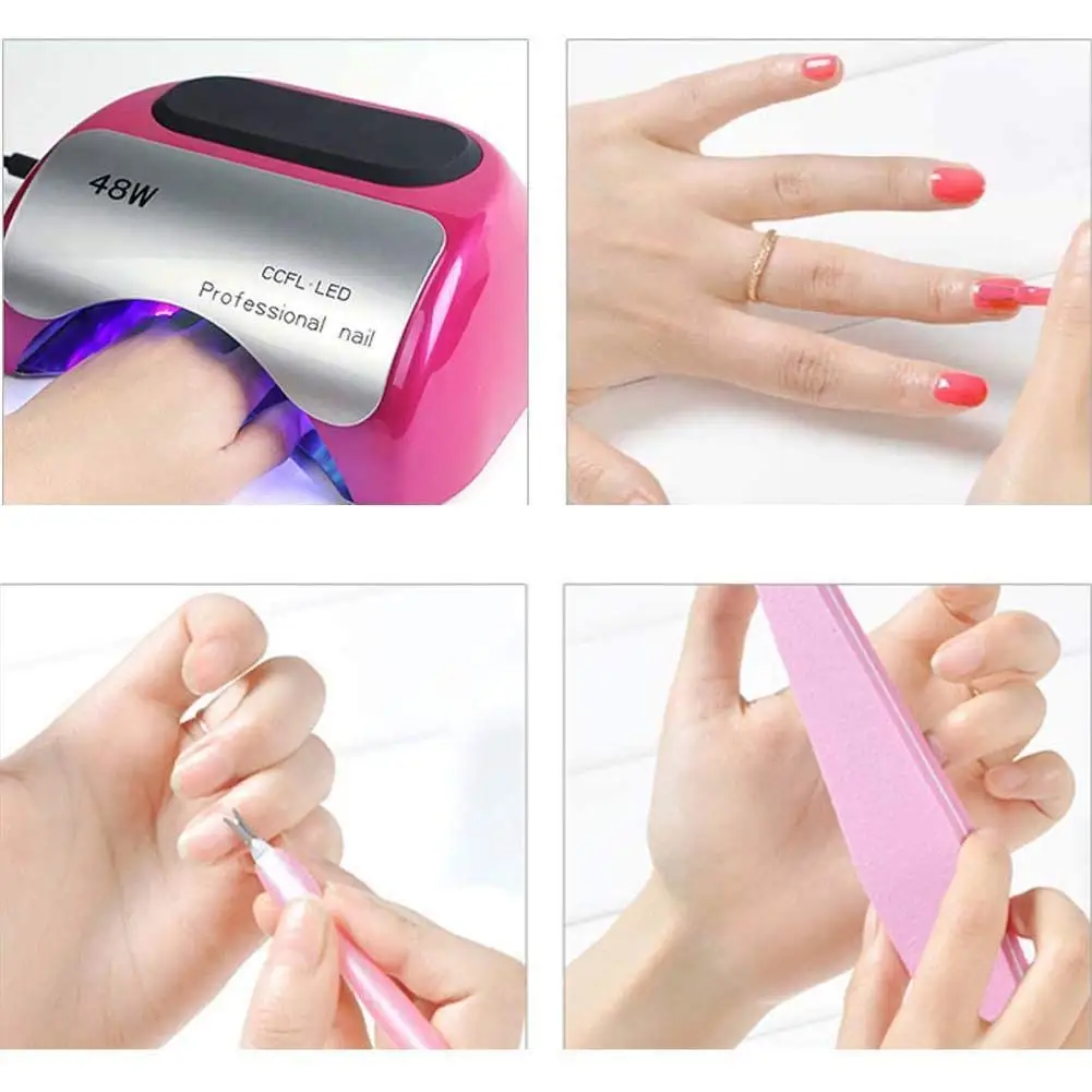 48W Nail Dryer UV lamp for nail Polish UV Gel Fast Dry CCFL LED Nail tools with Automatic Sensor Salon Beauty Equipment 3