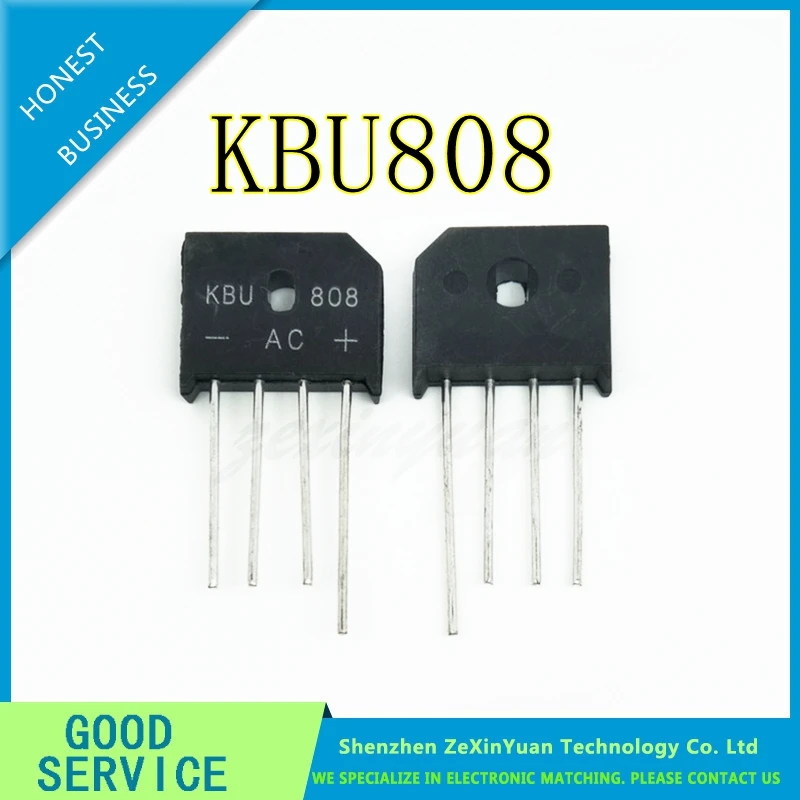 

Мостовой выпрямитель KBU808 KBU 808, KBU-808, 800 в, 8 А, 10 шт./лот