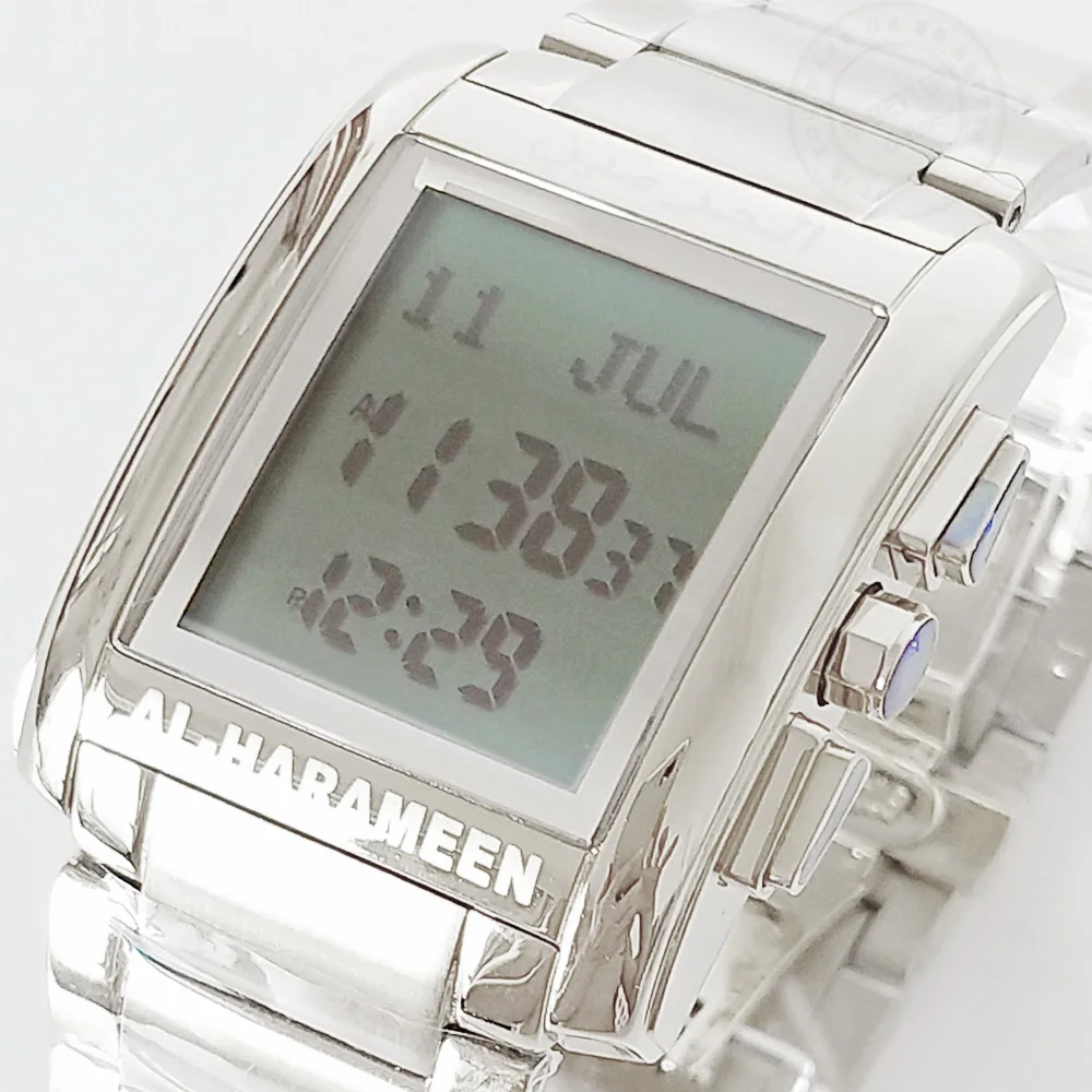 Muslim Athan Watch for Prayers with Qibla