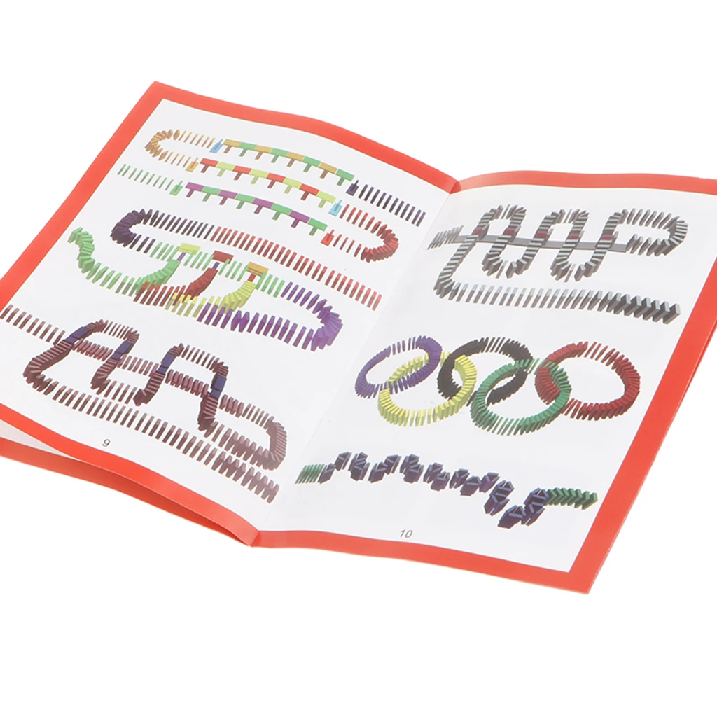 Домино Инструкция книга игрушка строительные блоки гоночная плитка головоломка