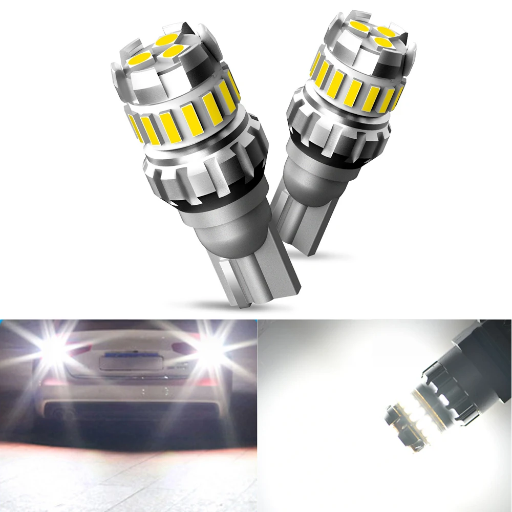 2x T16 светодиодный W16W T15 светодиодный Canbus автомобиля Фары заднего хода для peugeot 307 206 308 407 207 4008 Mazda 3 6 CX-5 323 5 2 CX5 W16W светодиодный лампы