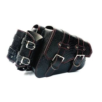 

Left Right Universal PU Leather Motorcycle Saddlebag for Harley Sportster for Honda Suzuki Kawasaki Yamaha