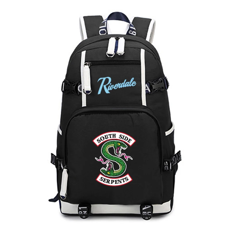 

Riverdale South Side Snake Backpack Cool Printing Backpack Casual School Bag Daily Backpack Large Capacity Backpack