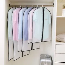 1 шт./компл. Костюмы Чехлы прозрачный костюм сумка моли мешки для хранения одежды дышащие молнии хранения пылесборников сумки для костюм Одежда для танцев