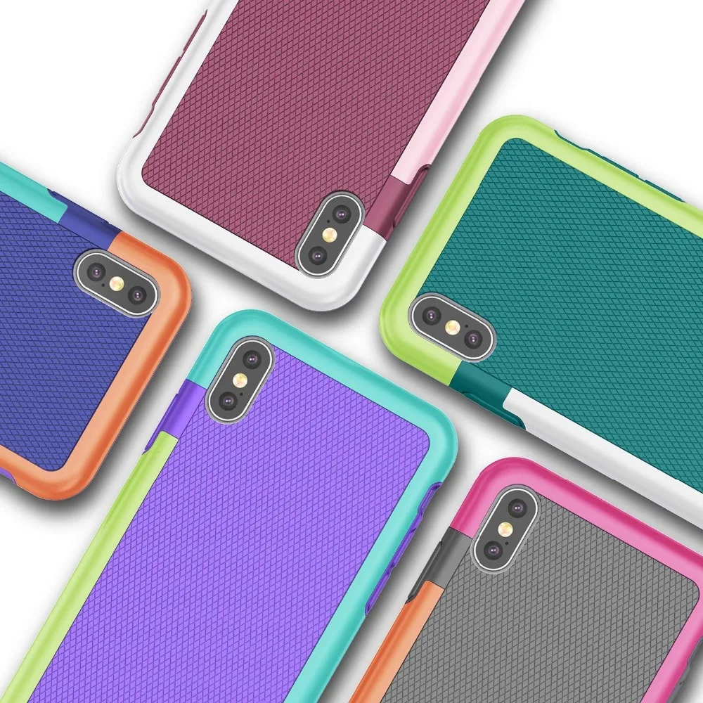 

SuaGet Cases Rugged Rubber Matte Shockproof Impact Defender Hard Case Cover FOR Iphone XS MAX iPHONE 5 SE 5s