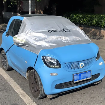 

1set special size Car coating Sun protection Dust proof car cover for 2009-2019 Mercedes smart fortwo 453 forfour 451