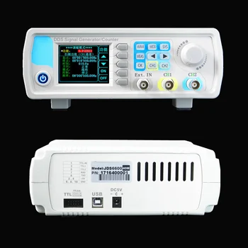 

60MHz 2 Channel DDS Arbitrary Waveform Function Pulse Signal Generator Frequency Meter JDS6600 JDH99