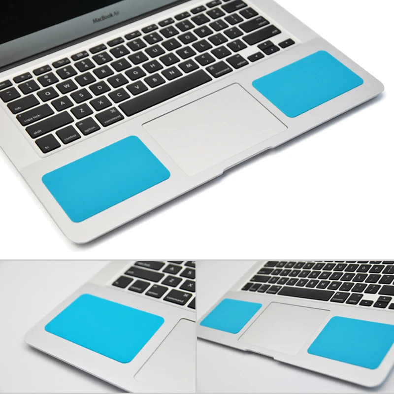 sky blue Защитная крышка для клавиатуры, подставка для рук, наклейка для ноутбука MacBook 1" 15" 1" 13", аксессуары для ноутбуков, силиконовая подставка для рук для MacBook - Цвет: sky blue